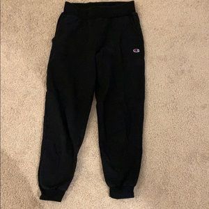NEW Black Champion Sweatpants